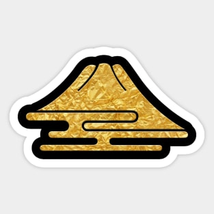 Japanese Mon Fujisan ni Kasumi Sticker